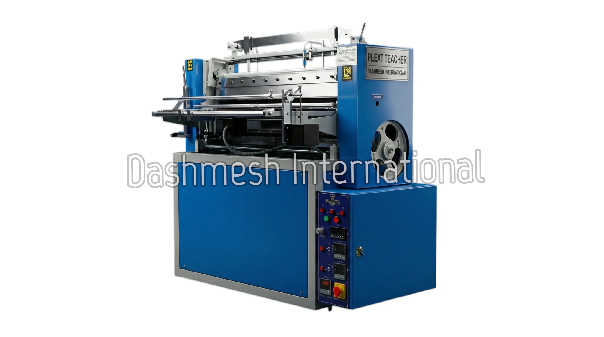 D.I. Blade or Knife Type Pleating Machine for industrial and automotive filter manufacturing